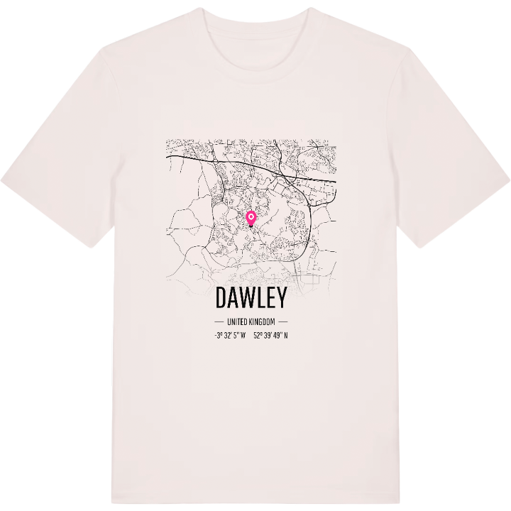 Dawley kort T-shirt – t-shirt fra PinShirt