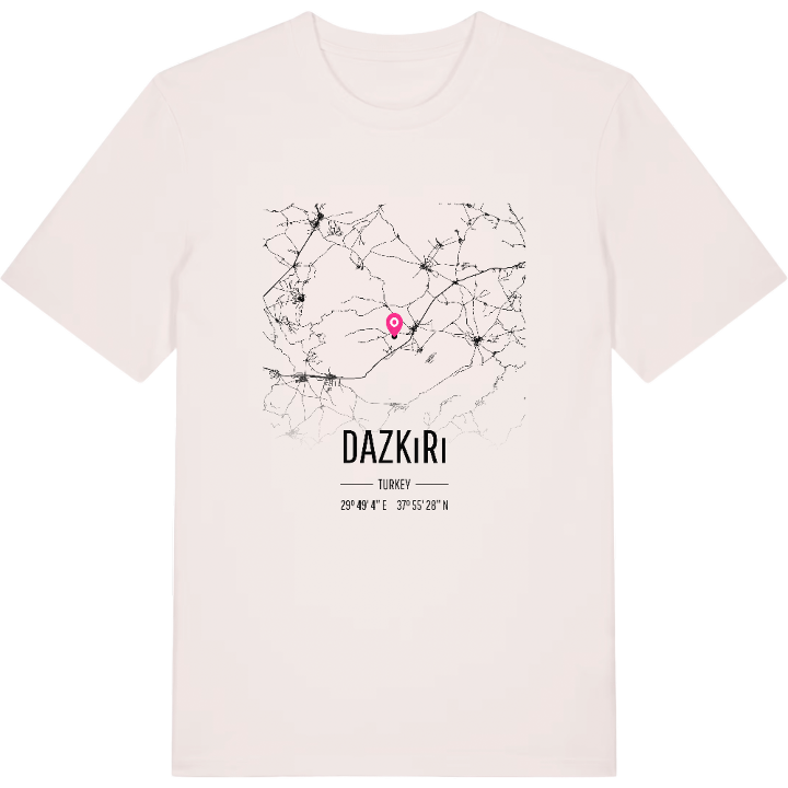 Dazkırı kort T-shirt – t-shirt fra PinShirt