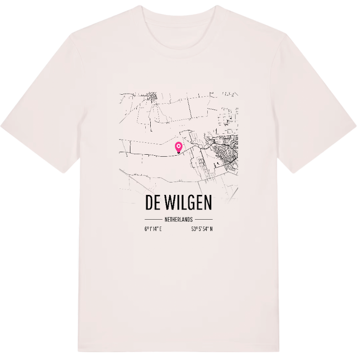 De Wilgen kort T-shirt – t-shirt fra PinShirt