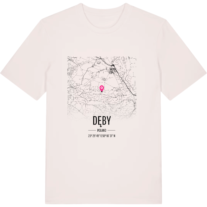 Dęby kort T-shirt – t-shirt fra PinShirt