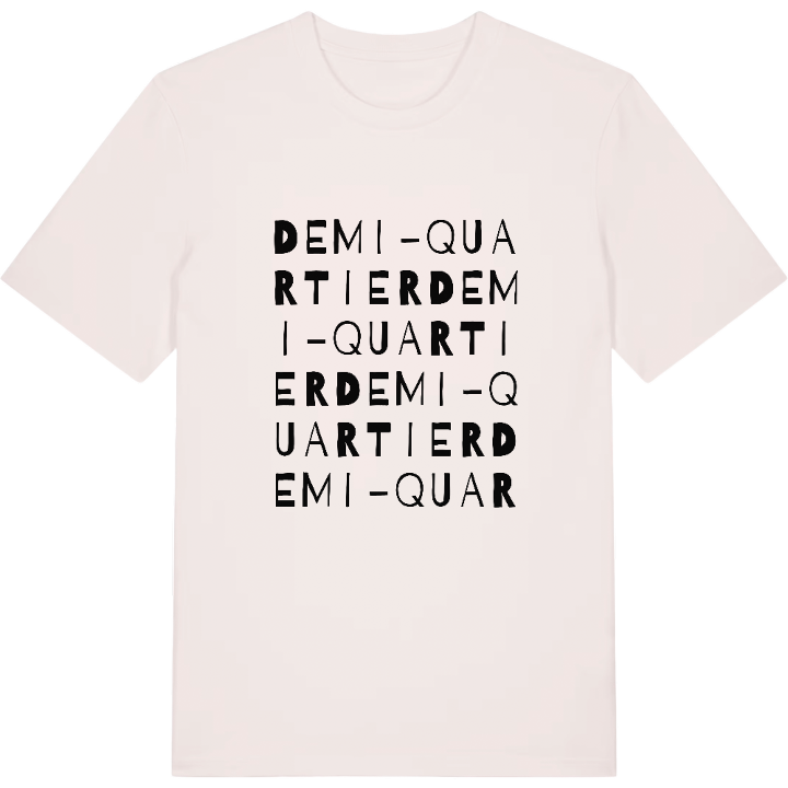Demi-Quartier ordleg T-shirt – t-shirt fra PinShirt
