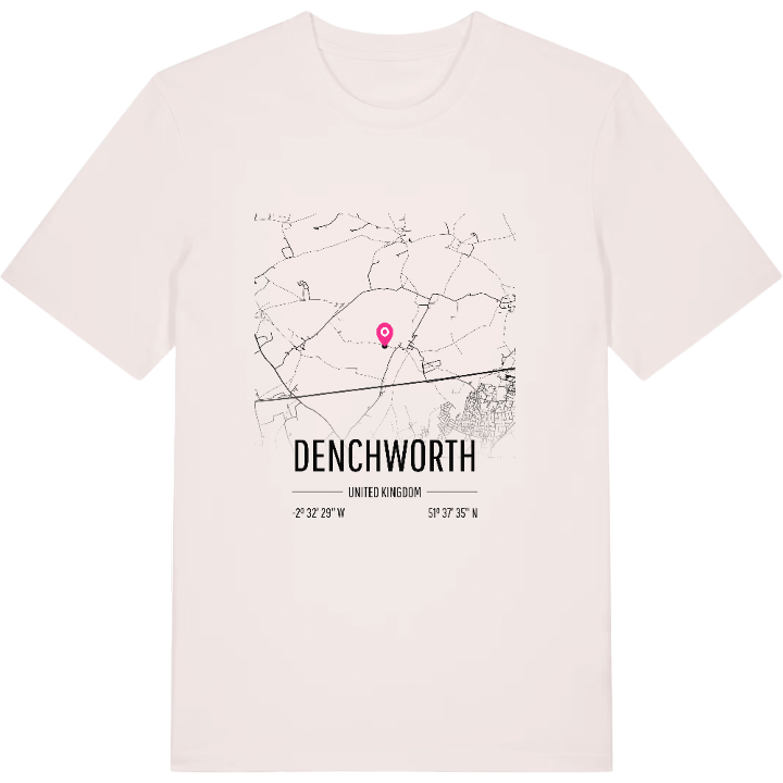 Denchworth kort T-shirt – t-shirt fra PinShirt