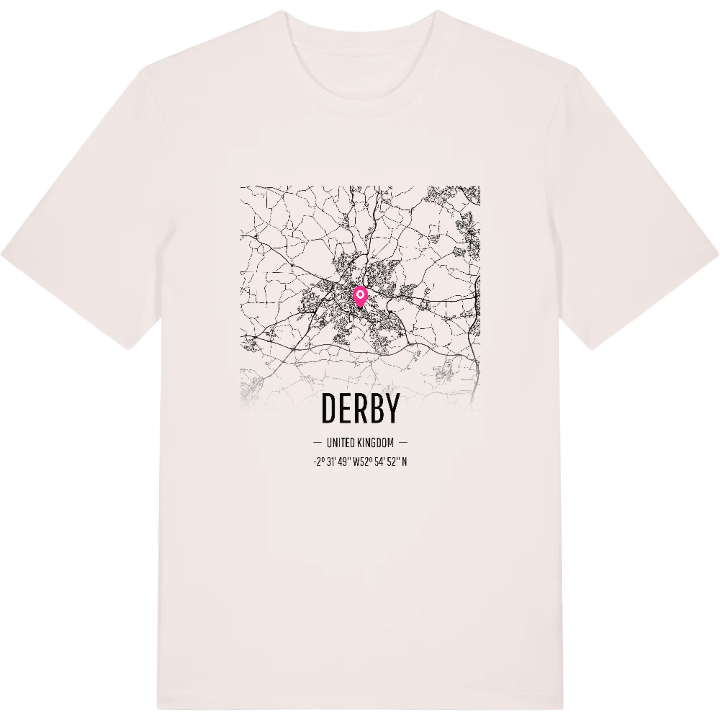 Derby kort T-shirt – t-shirt fra PinShirt