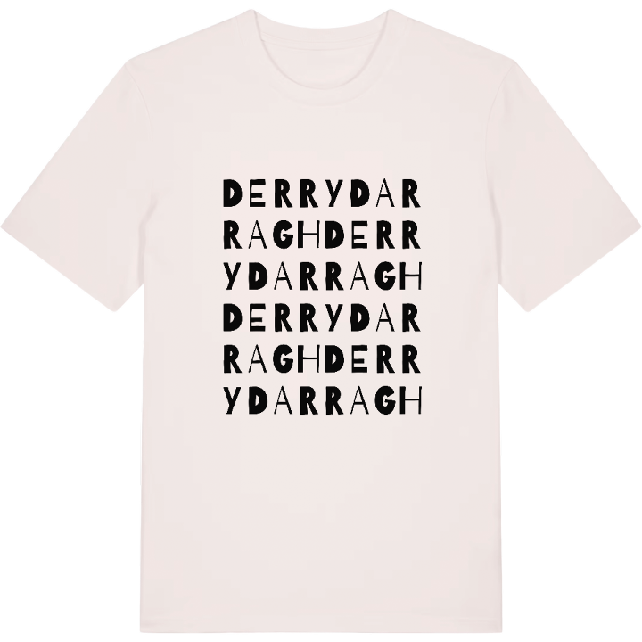 Derrydarragh ordleg T-shirt – t-shirt fra PinShirt