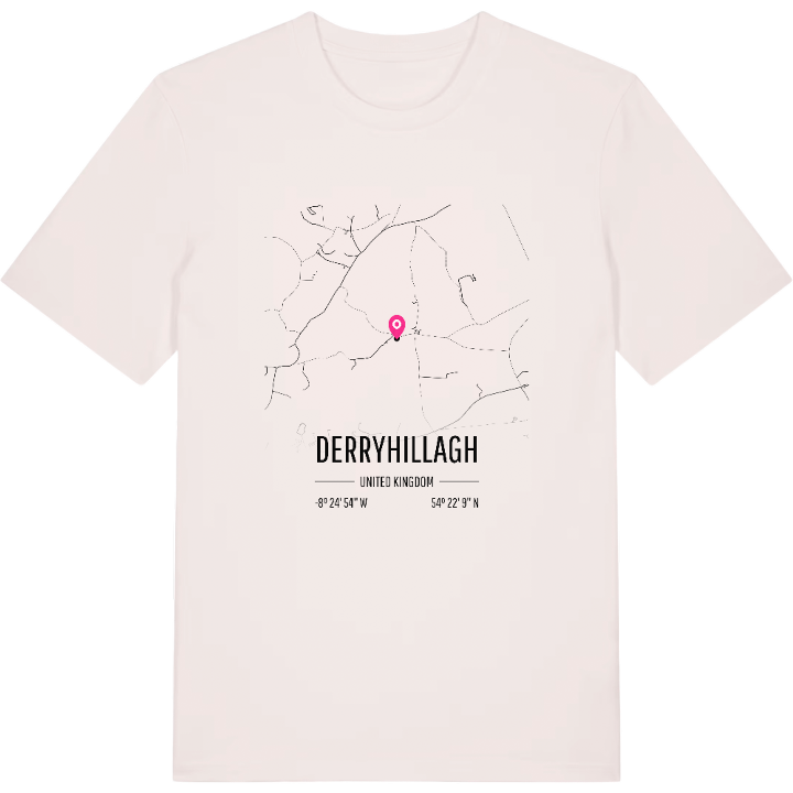 Derryhillagh kort T-shirt – t-shirt fra PinShirt