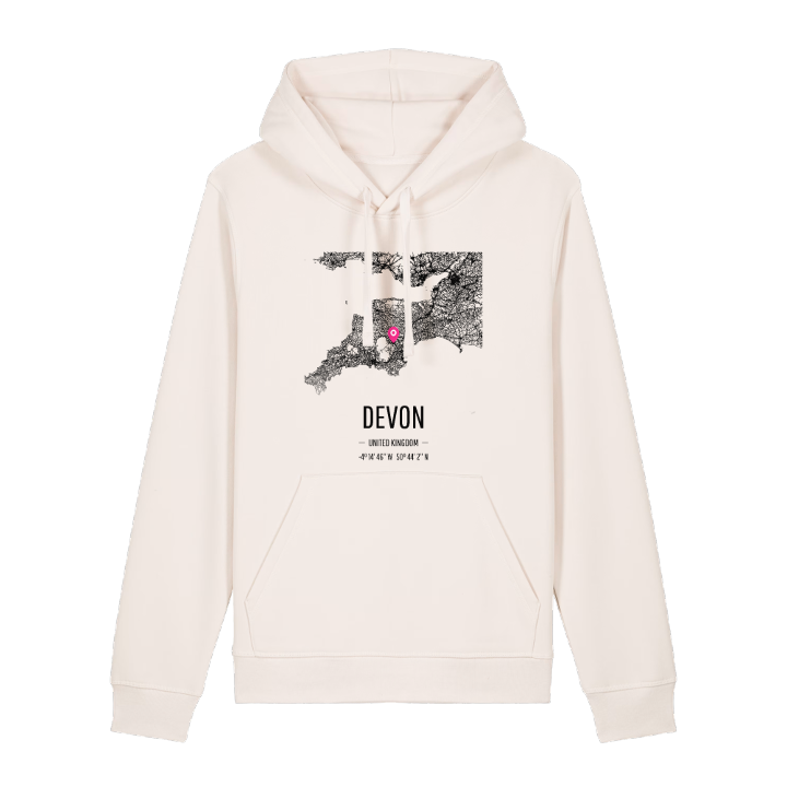 Devon kort hættetrøje – hættetrøje fra PinShirt