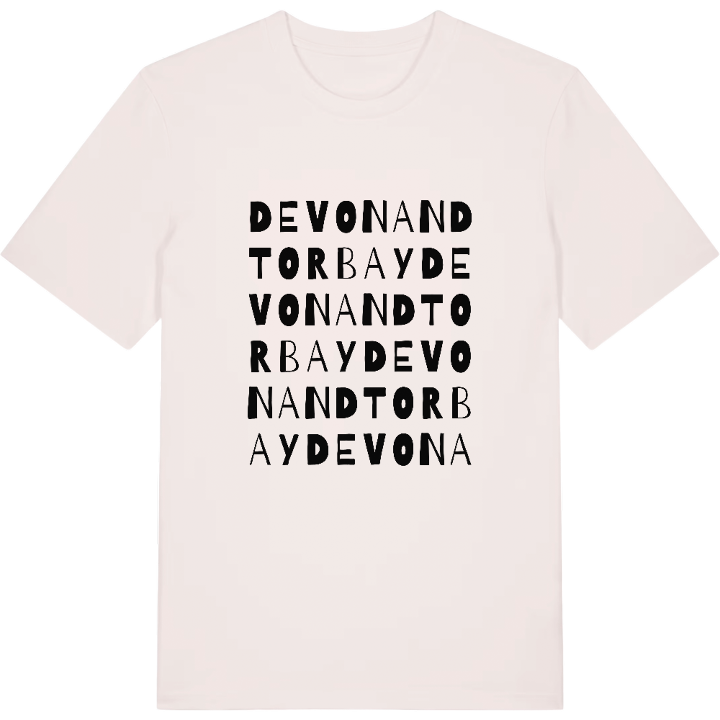 Devon and Torbay ordleg T-shirt – t-shirt fra PinShirt