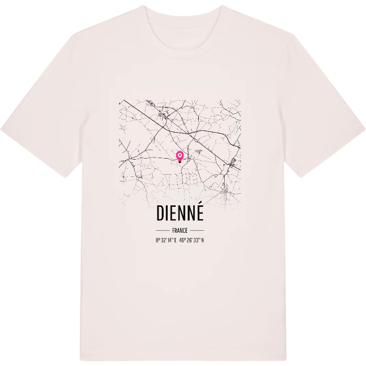 Dienné kort T-shirt – t-shirt fra PinShirt