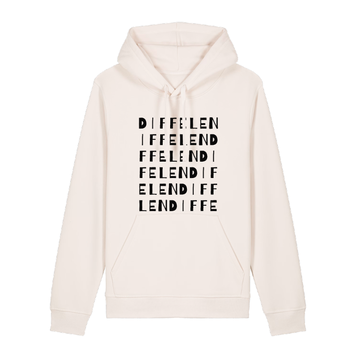 Diffelen ordleg hættetrøje – hættetrøje fra PinShirt
