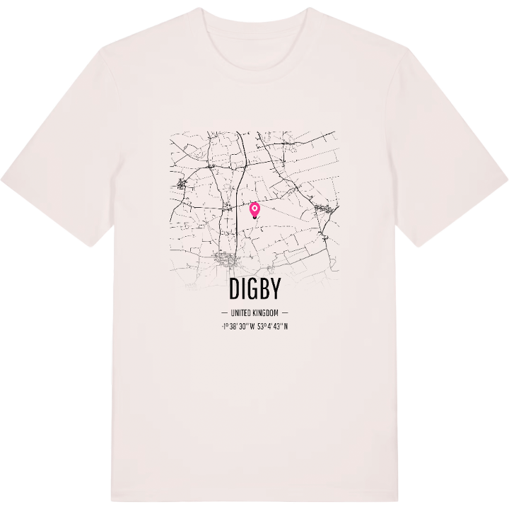 Digby kort T-shirt – t-shirt fra PinShirt