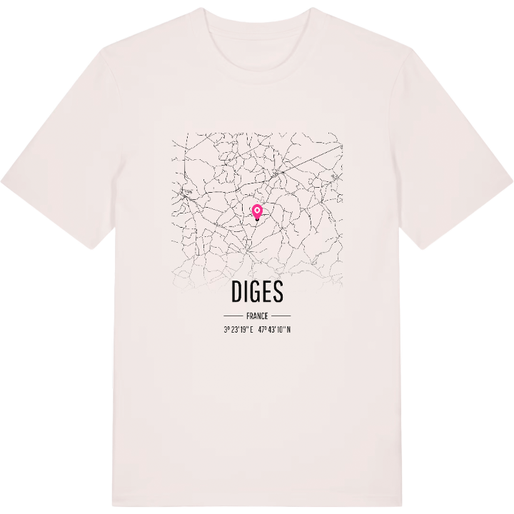 Diges kort T-shirt – t-shirt fra PinShirt