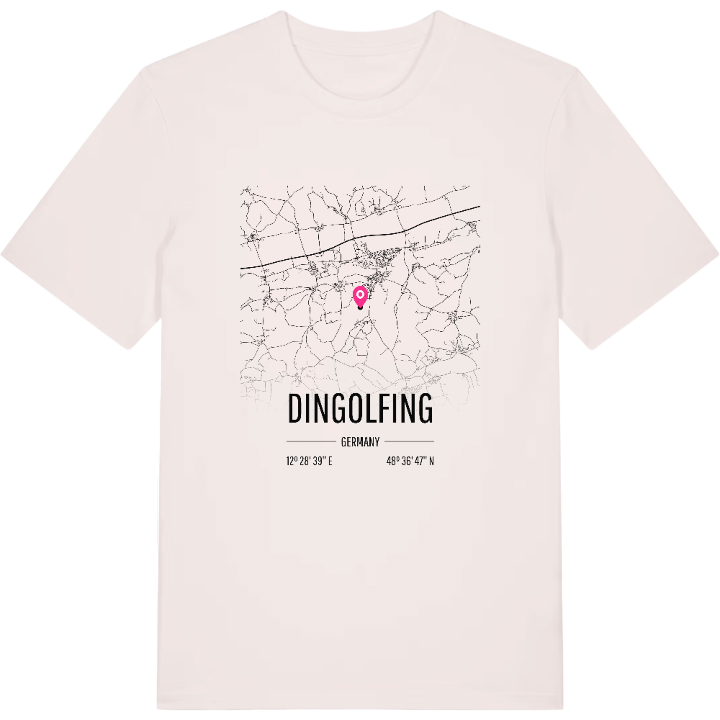 Dingolfing kort T-shirt – t-shirt fra PinShirt