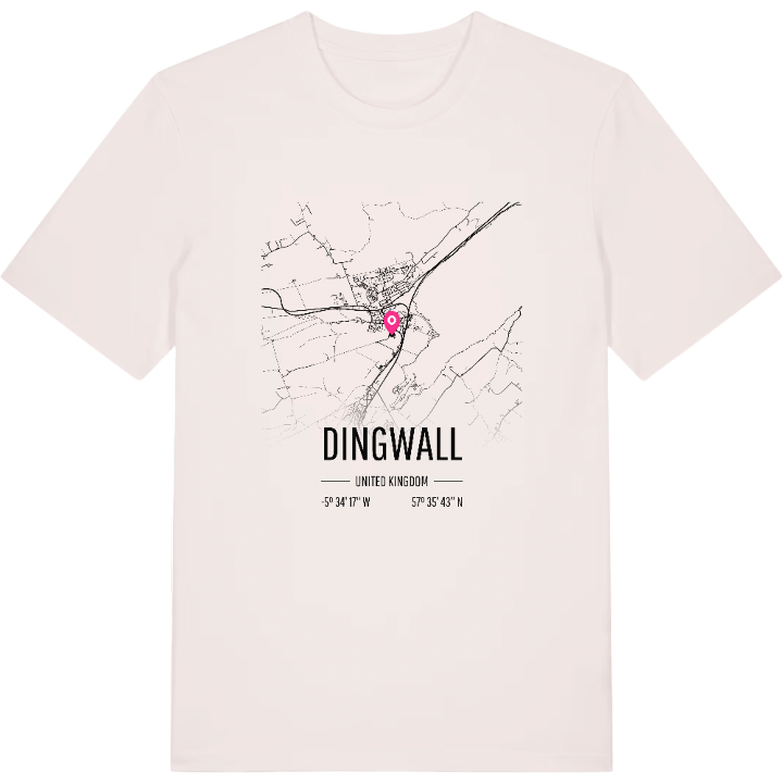 Dingwall kort T-shirt – t-shirt fra PinShirt