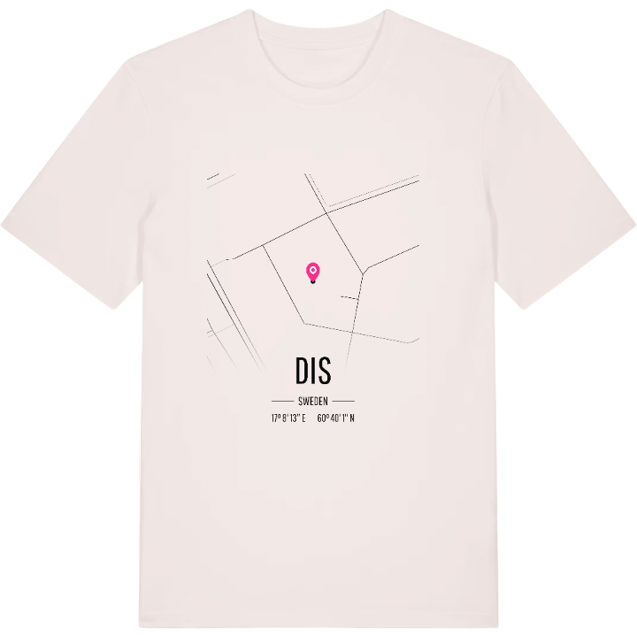 Dis kort T-shirt – t-shirt fra PinShirt