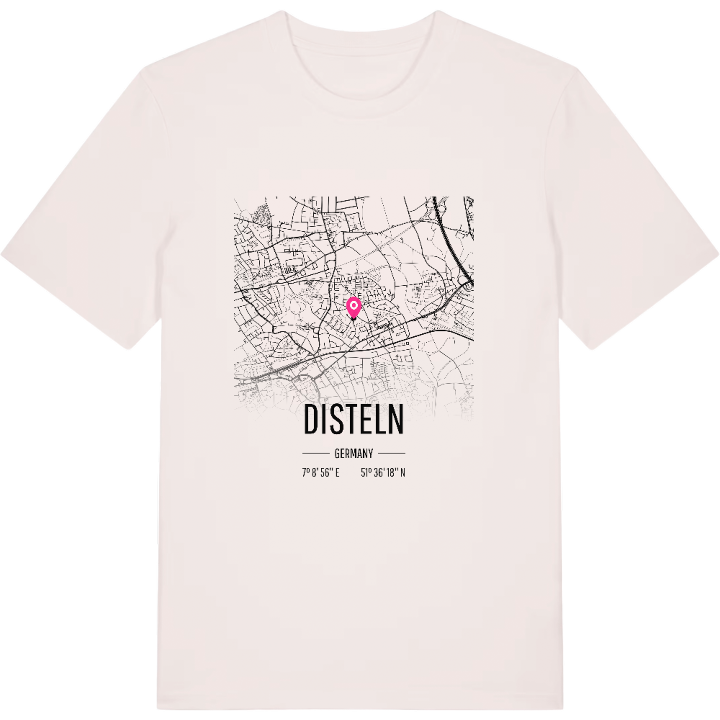 Disteln kort T-shirt – t-shirt fra PinShirt