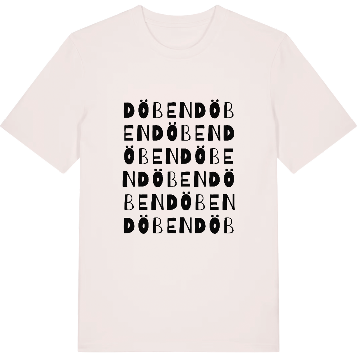 Döben ordleg T-shirt – t-shirt fra PinShirt