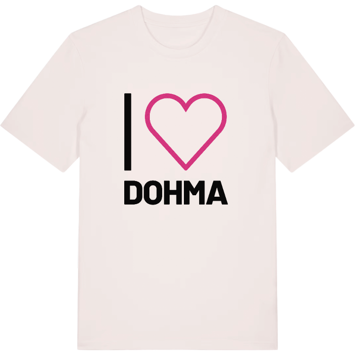 Jeg elsker Dohma T-shirt stort tryk – t-shirt fra PinShirt