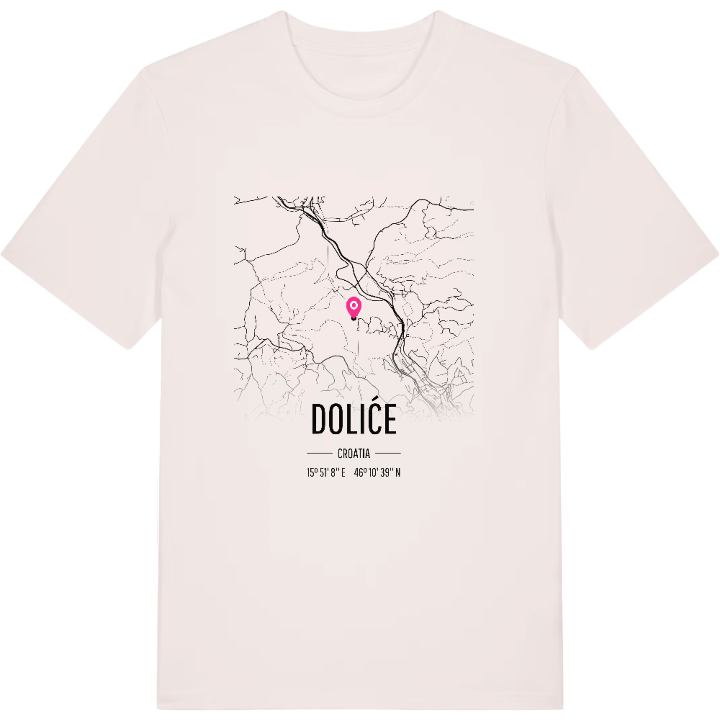 Doliće kort T-shirt – t-shirt fra PinShirt