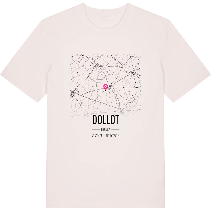 Dollot kort T-shirt – t-shirt fra PinShirt