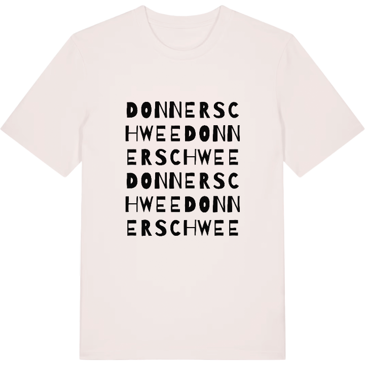 Donnerschwee ordleg T-shirt – t-shirt fra PinShirt