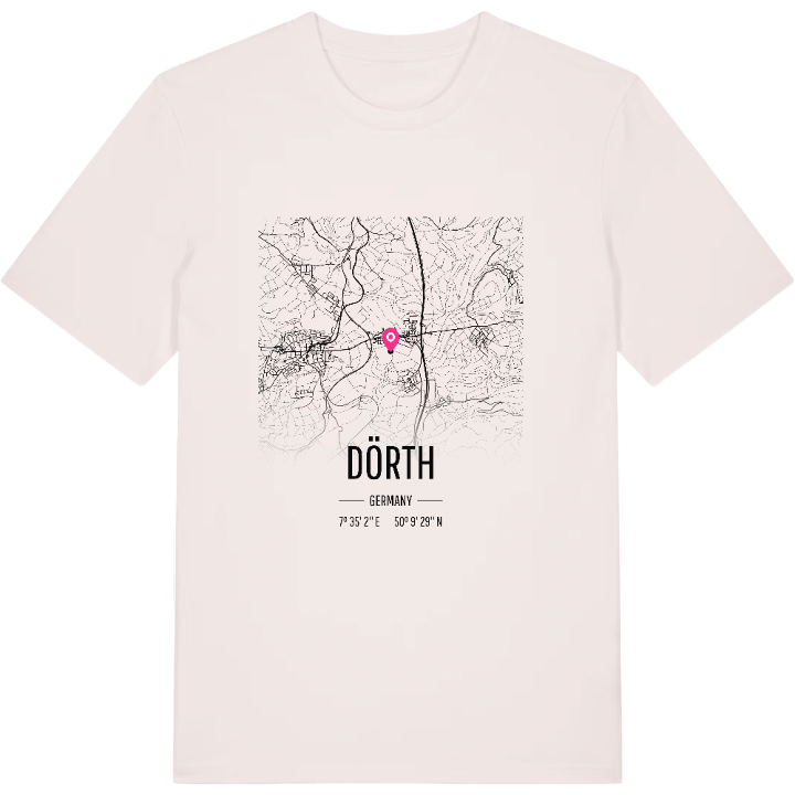 Dörth kort T-shirt – t-shirt fra PinShirt