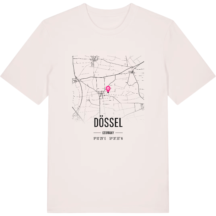 Dössel kort T-shirt – t-shirt fra PinShirt