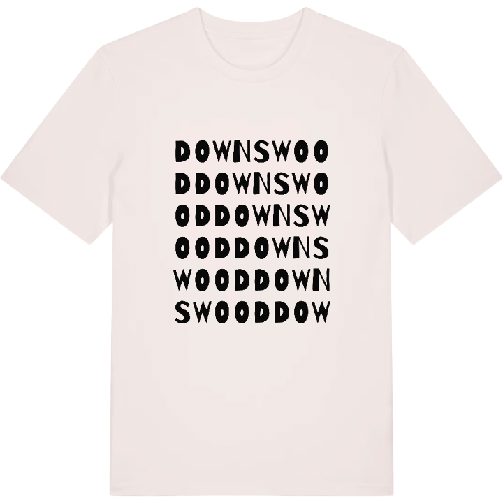 Downswood ordleg T-shirt – t-shirt fra PinShirt
