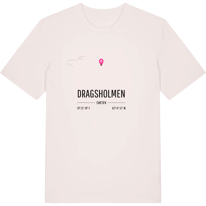 Dragsholmen kort T-shirt – t-shirt fra PinShirt