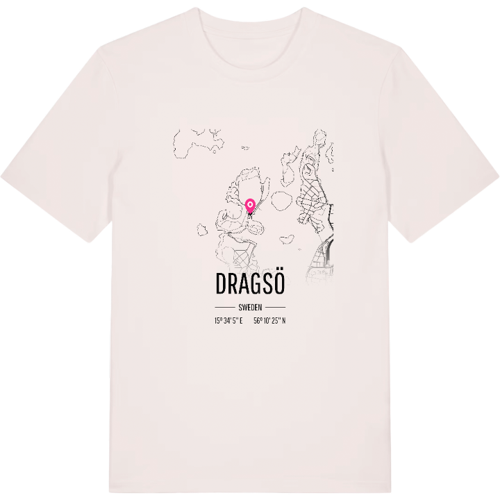 Dragsö kort T-shirt – t-shirt fra PinShirt