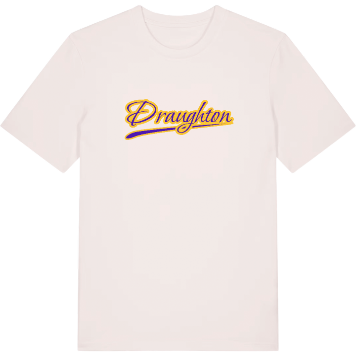 Draughton baseball T-shirt – t-shirt fra PinShirt