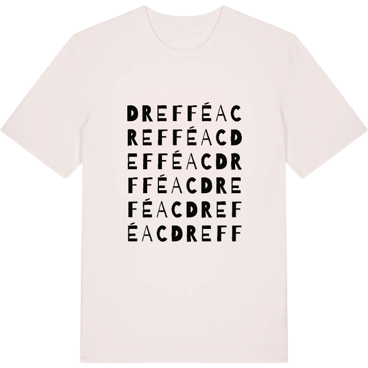 Drefféac ordleg T-shirt – t-shirt fra PinShirt