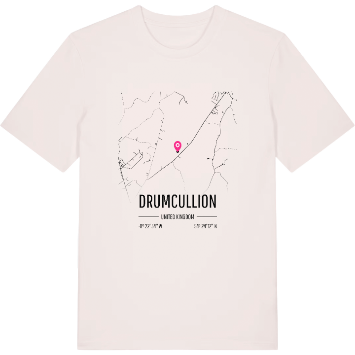 Drumcullion kort T-shirt – t-shirt fra PinShirt