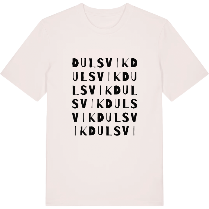 Dulsvik ordleg T-shirt – t-shirt fra PinShirt