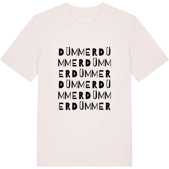 Dümmer ordleg T-shirt – t-shirt fra PinShirt