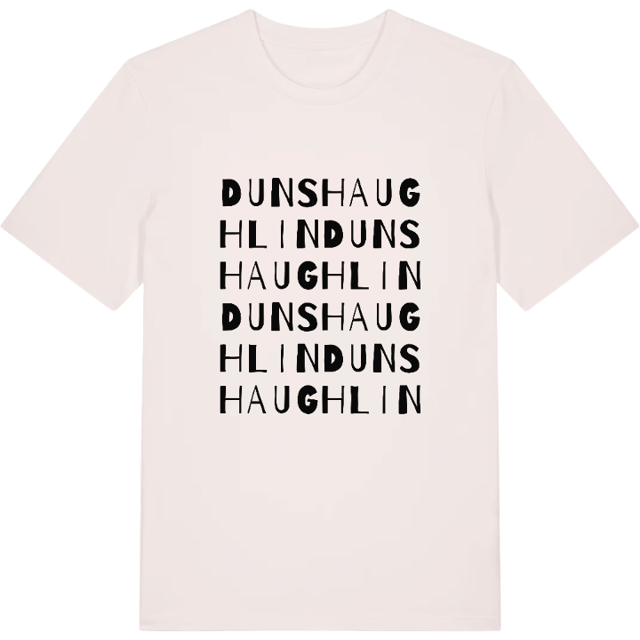 Dunshaughlin ordleg T-shirt – t-shirt fra PinShirt