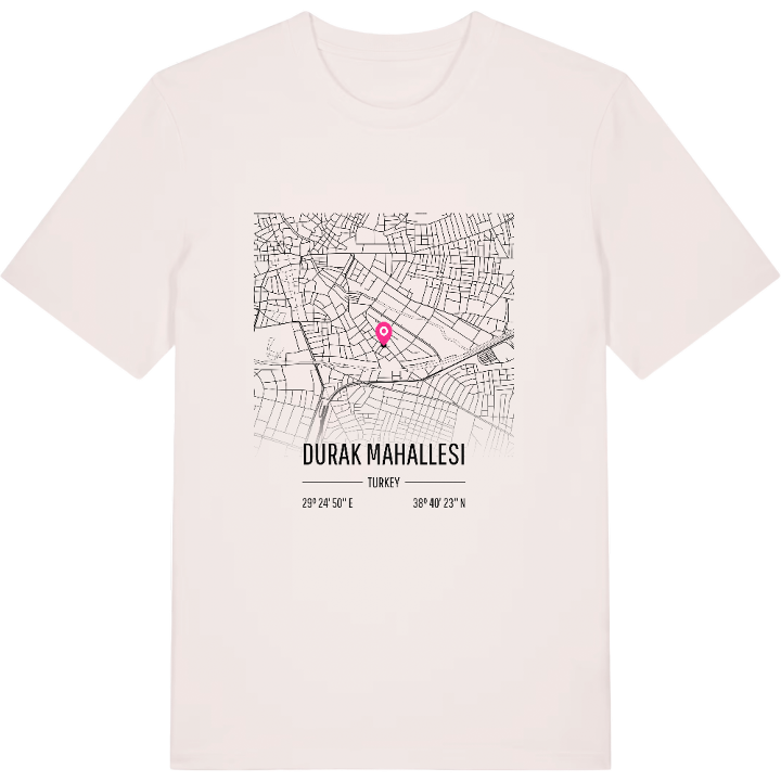 Durak Mahallesi kort t-shirt – t-shirt fra PinShirt
