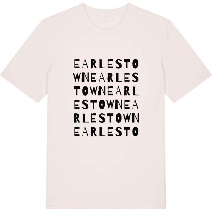 Earlestown ordleg T-shirt – t-shirt fra PinShirt