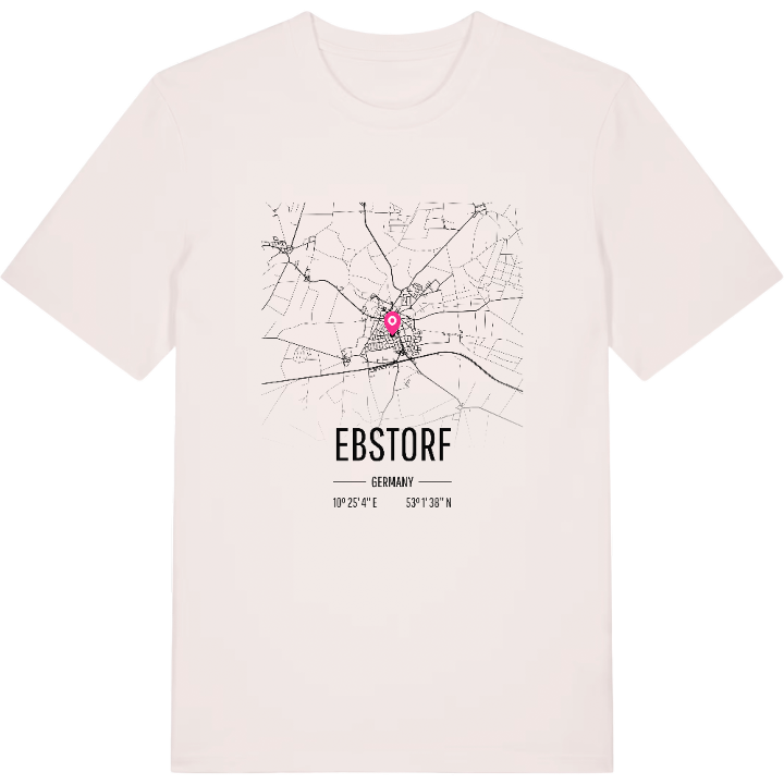 Ebstorf kort T-shirt – t-shirt fra PinShirt