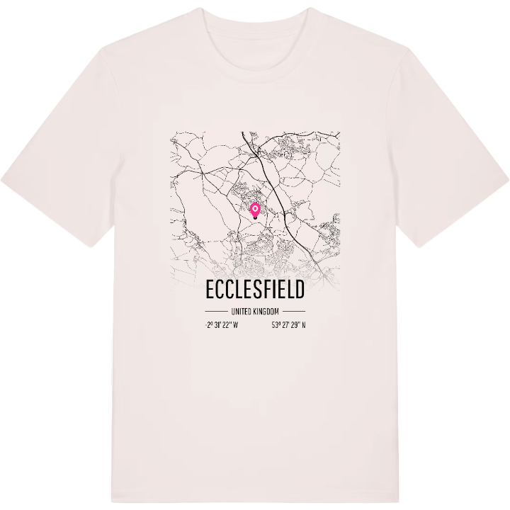 Ecclesfield kort T-shirt – t-shirt fra PinShirt