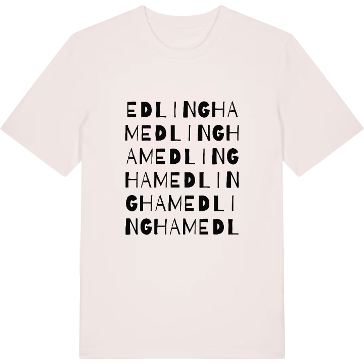 Edlingham ordleg T-shirt – t-shirt fra PinShirt