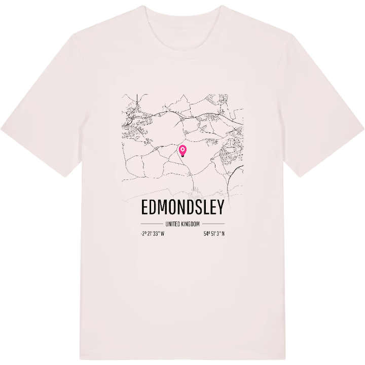 Edmondsley kort T-shirt – t-shirt fra PinShirt