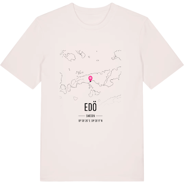 Edö kort T-shirt – t-shirt fra PinShirt