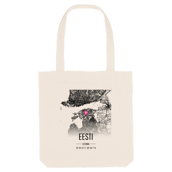 Eesti kort mulepose – mulepose fra PinShirt