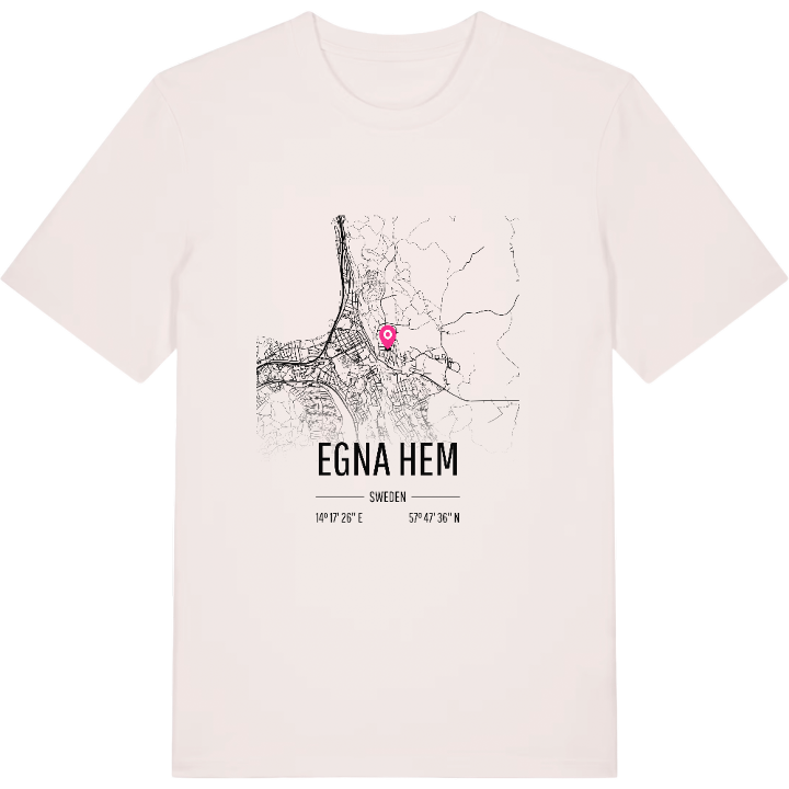 Egna Hem kort t-shirt – t-shirt fra PinShirt