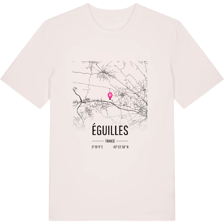 Éguilles kort T-shirt – t-shirt fra PinShirt