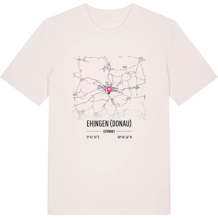 Ehingen (Donau) kort T-shirt – t-shirt fra PinShirt