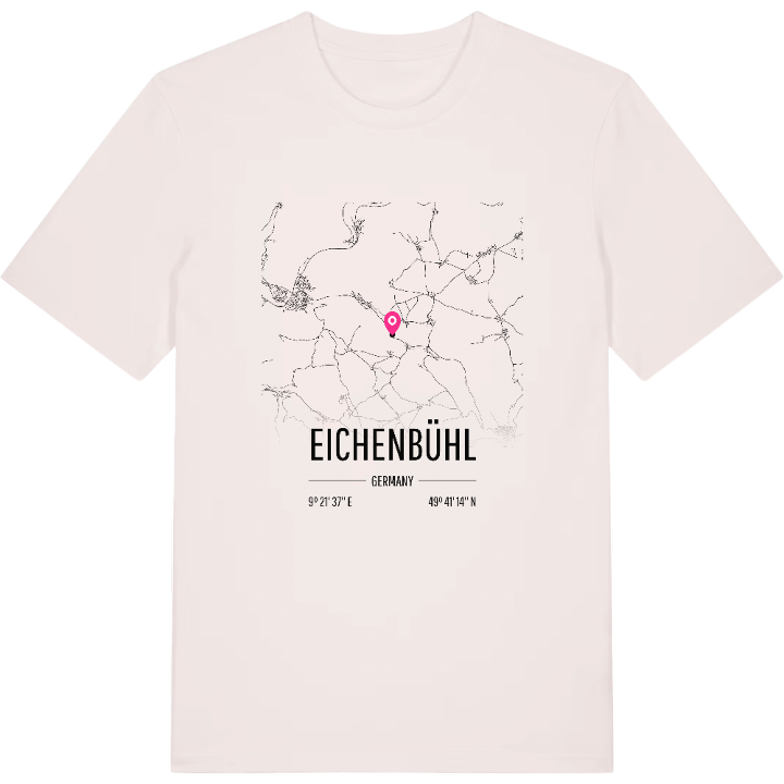 Eichenbühl kort T-shirt – t-shirt fra PinShirt