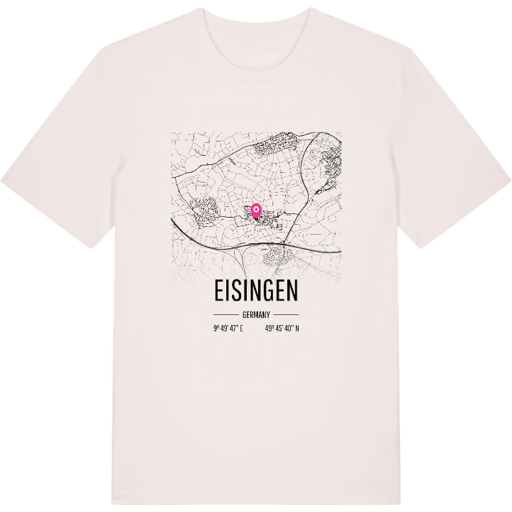 Eisingen kort T-shirt – t-shirt fra PinShirt