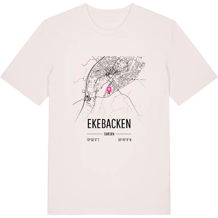 Ekebacken kort T-shirt – t-shirt fra PinShirt