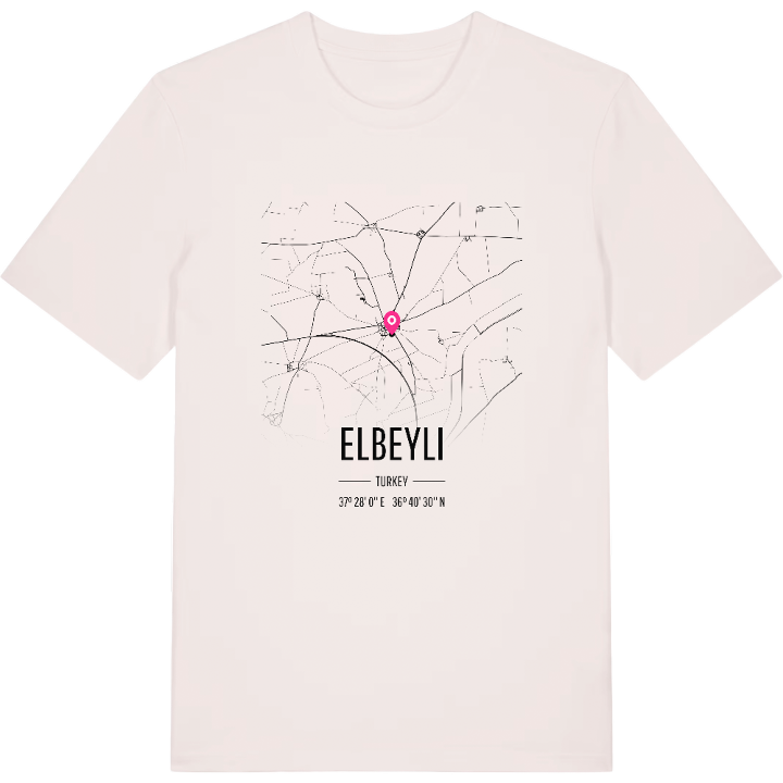 Elbeyli kort T-shirt – t-shirt fra PinShirt